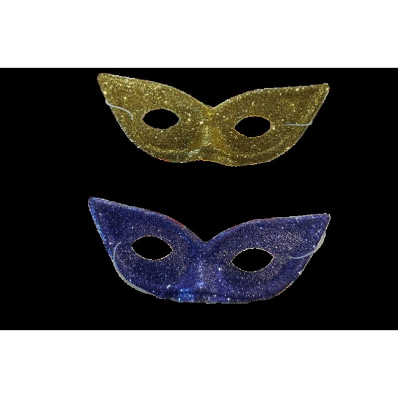 Mask Harlequin Glitter 