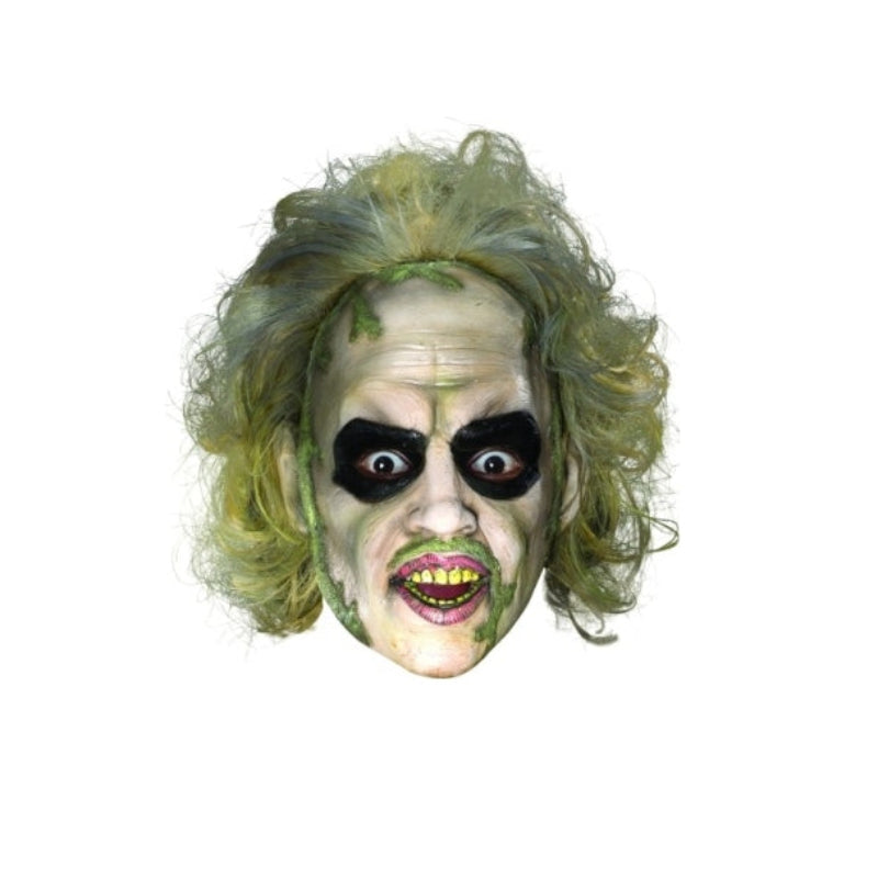 Beetlejuice Vinyl Mask with Hair 