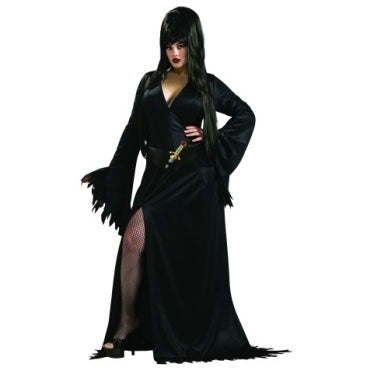 Elvira 3pc Deluxe Adult Costume Plus Size/Queen Size