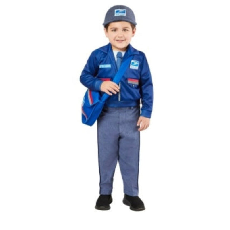USPS Letter Carrier 4pc Infant/Toddler Costume