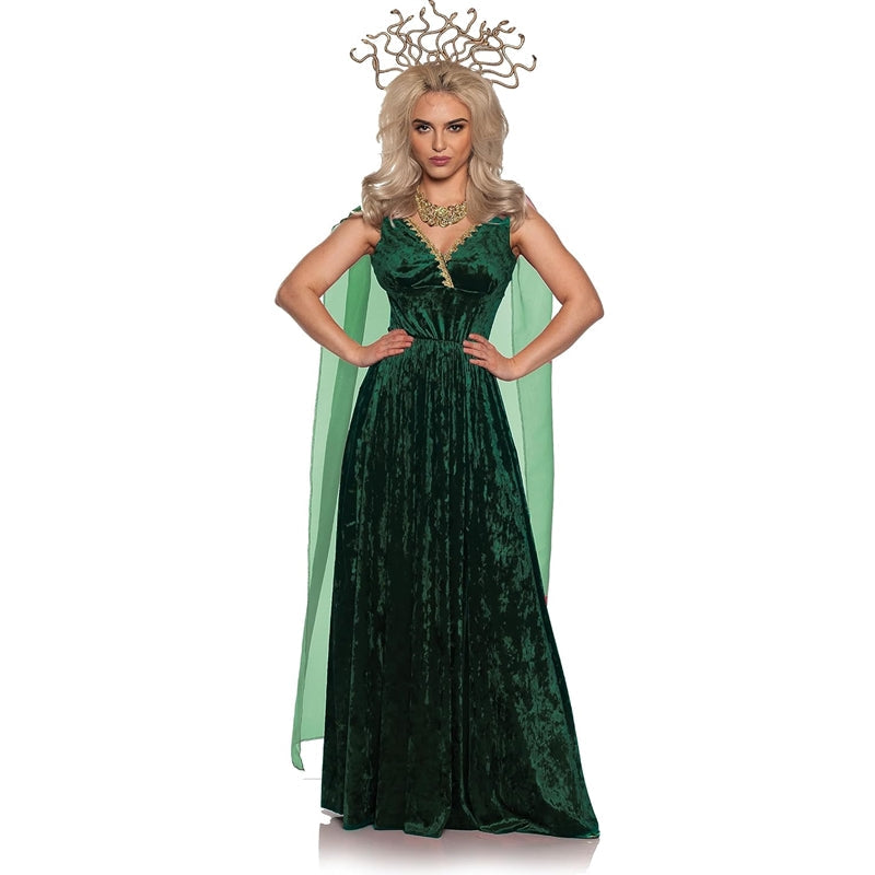 Medusa Snake Goddess 2pc Adult Costume