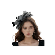 Fascinator Feather Headband with Veil