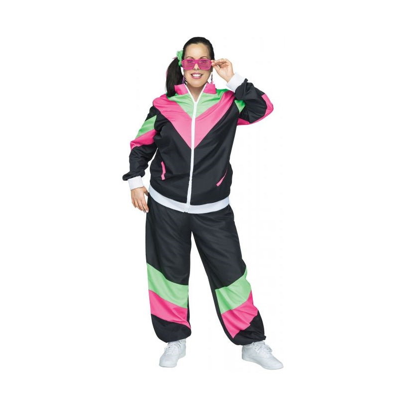 80's Women's Tracksuit Plus Size