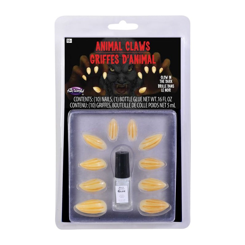Animal Claws Glow-in-the-Dark 