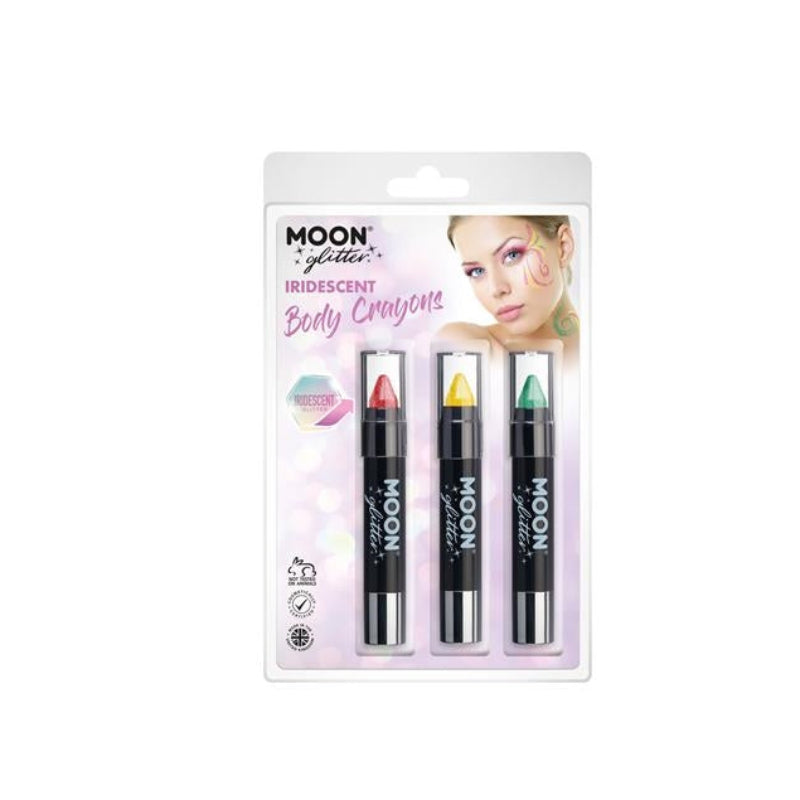 Glitter Body Crayon 3pk 