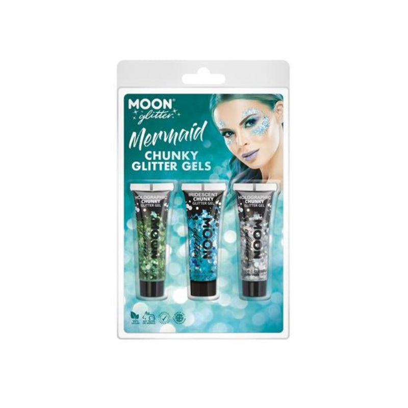 Glitter Gel Chunky 3pk 