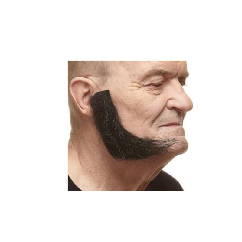 L Shaped Sideburns Mutton Chops