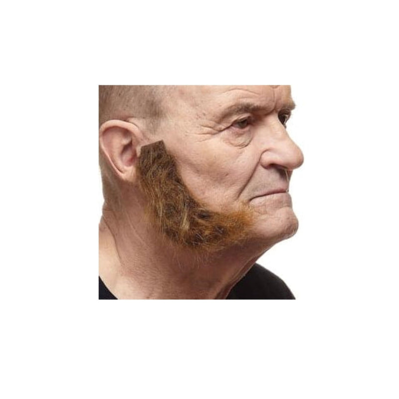 L Shaped Sideburns Mutton Chops