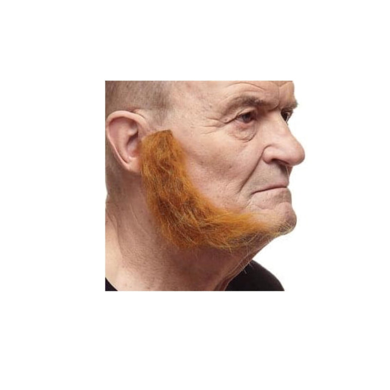 L Shaped Sideburns Mutton Chops
