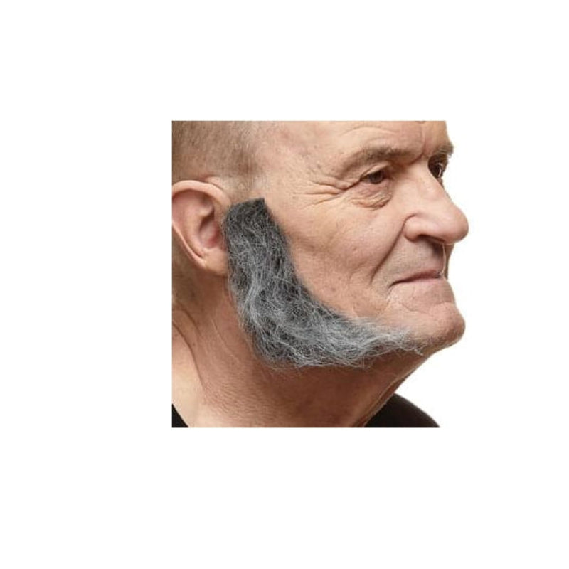 L Shaped Sideburns Mutton Chops