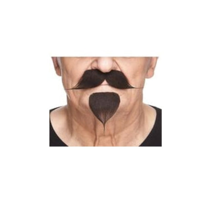 Mustache With a Goatee Handlebar