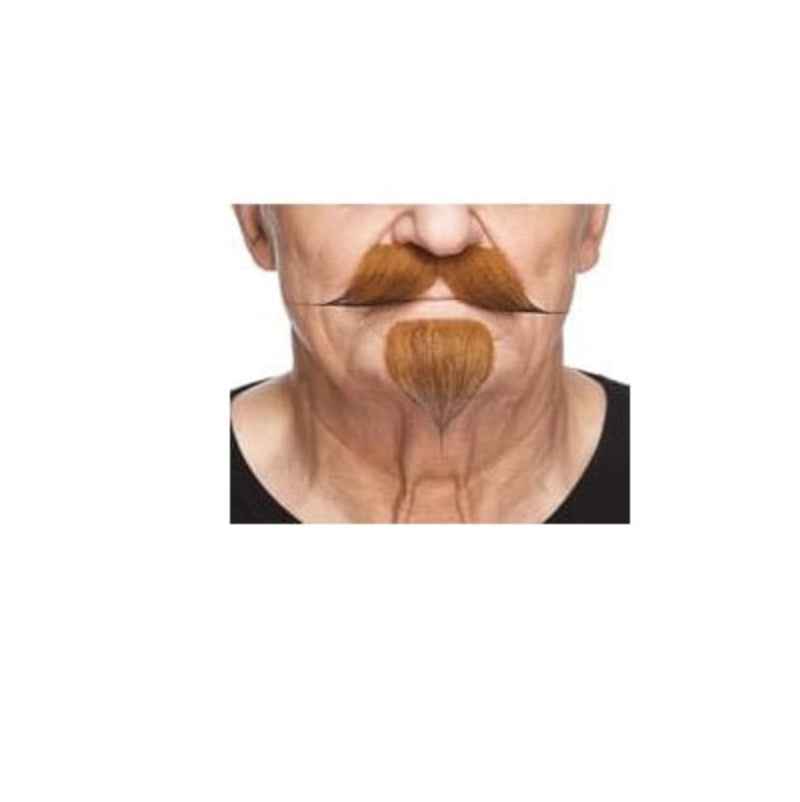 Mustache With a Goatee Handlebar