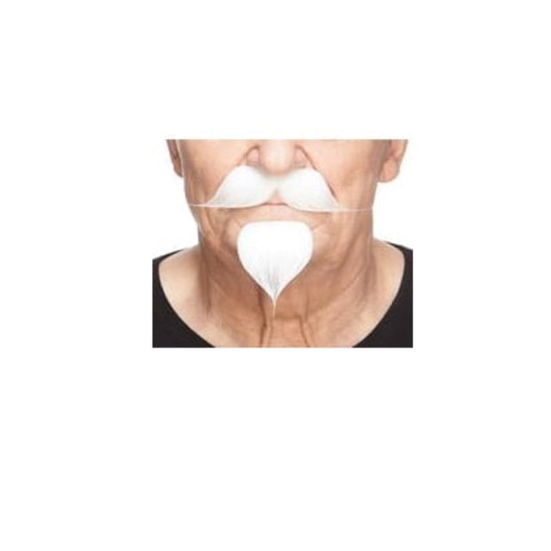 Mustache With a Goatee Handlebar