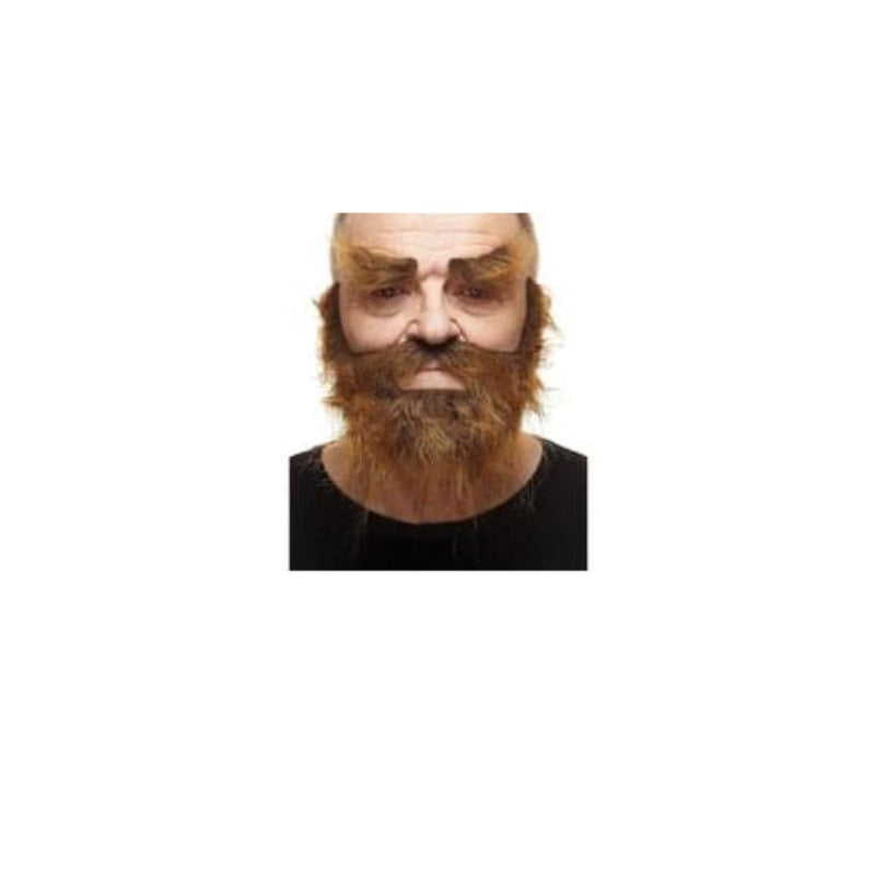 Trapper Mustache Beard and Eyebrows 