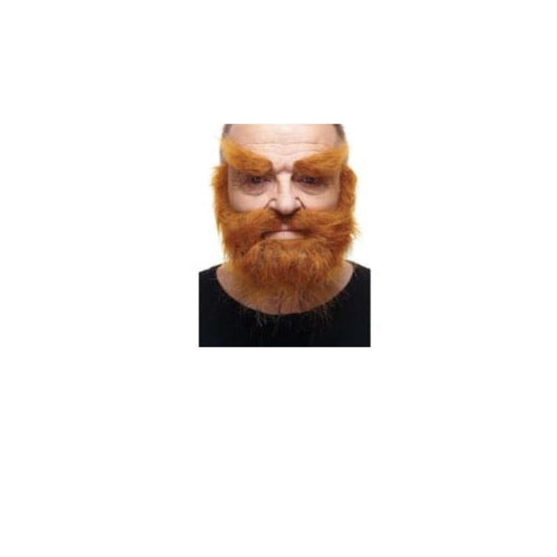Trapper Mustache Beard and Eyebrows 