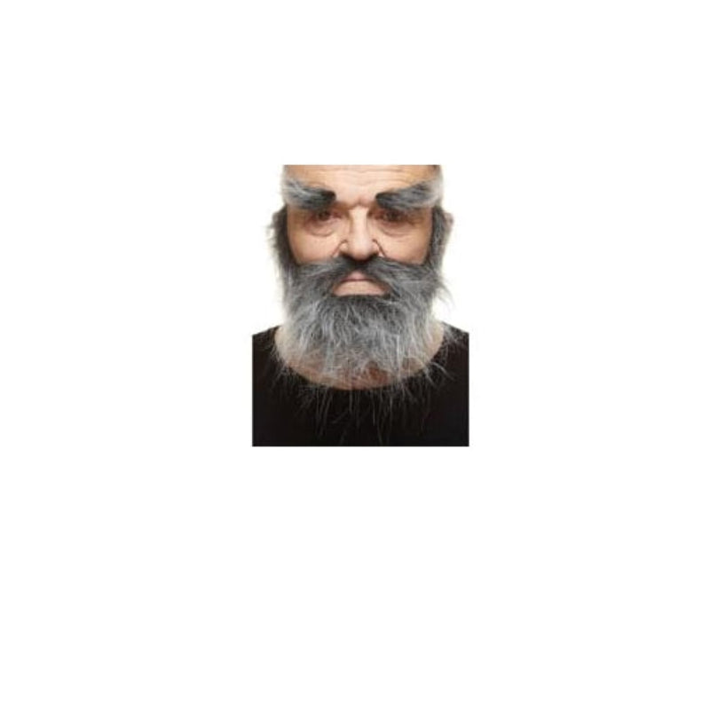 Trapper Mustache Beard and Eyebrows 