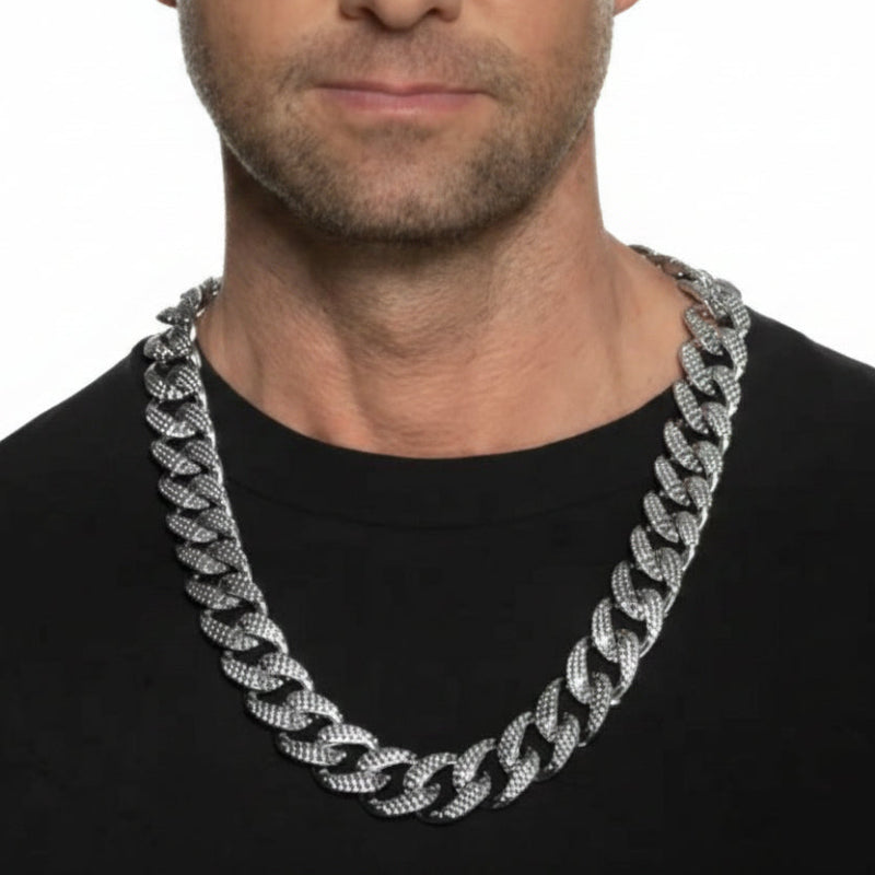 Textured Hip Hop Chain Necklace