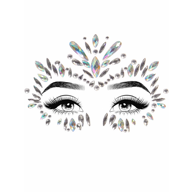 Iris Adhesive Face Jewels
