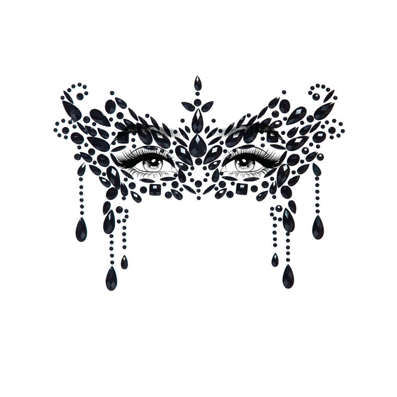 Masquerade Adhesive Face Jewels