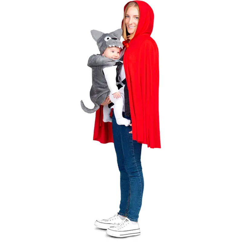 Little Red Riding Hood and Little Bad Wolf Costume Set