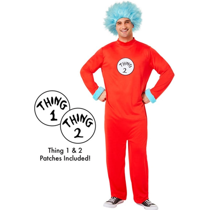 Thing 1 and 2 Adult Costume
