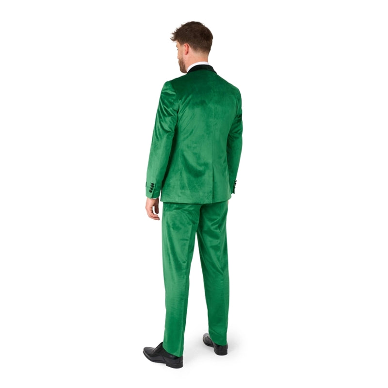 Velvet Verdant Tuxedo Suit