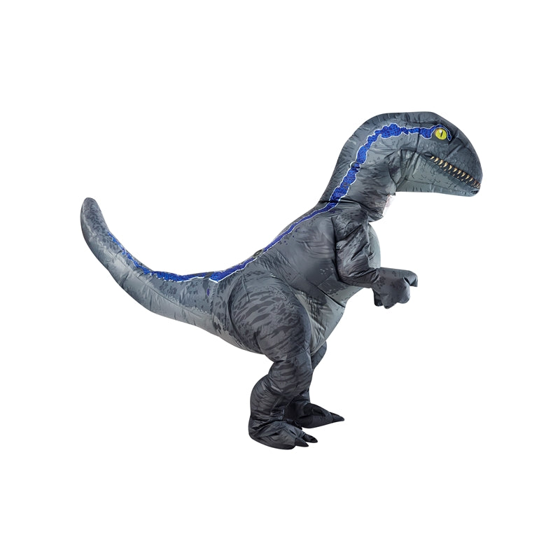 Blue Adult Inflatable Dinosaur Costume from Jurassic World