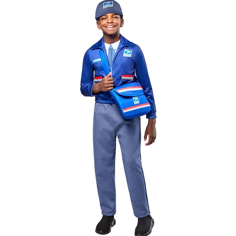 USPS Letter Carrier Kids Costume