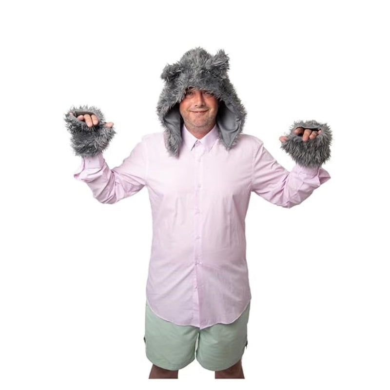 Werewolf Set with Hood and Paws