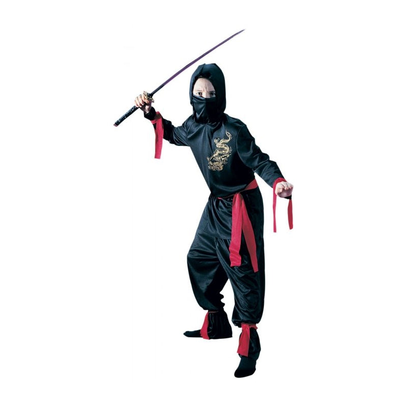 Ninja Child Costume Black