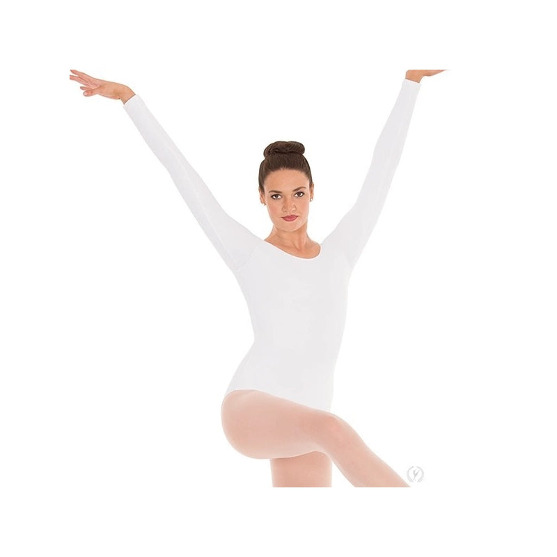 Leotard Microfiber Long Sleeve Adult 