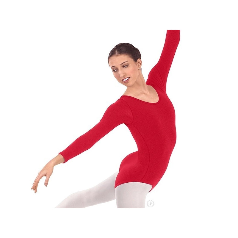 Leotard Microfiber Long Sleeve Adult 