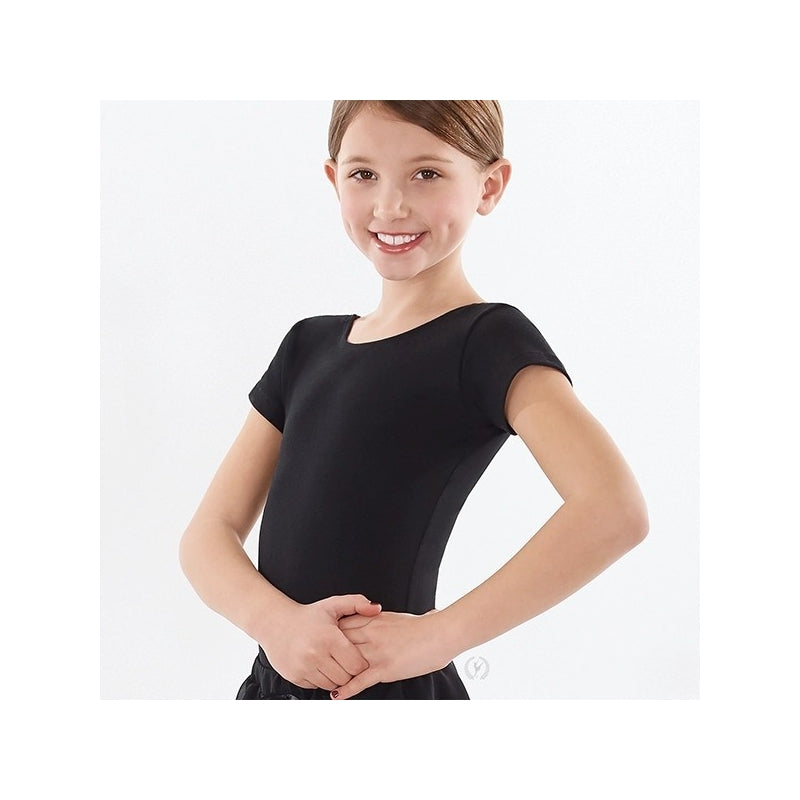 Leotard Cotton Lycra® Short Sleeve Child