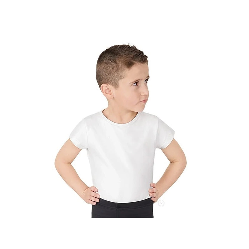 Crew Neck T-Shirt Child White