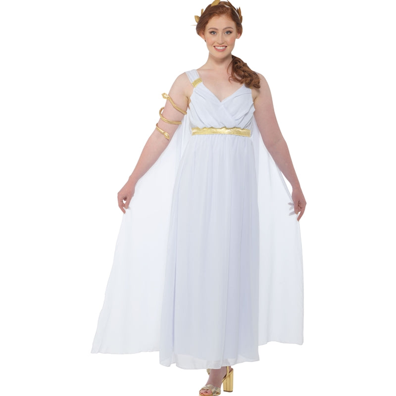 greek goddess dress white Aphrodite Greek Goddess Adult Costume – The Costumer