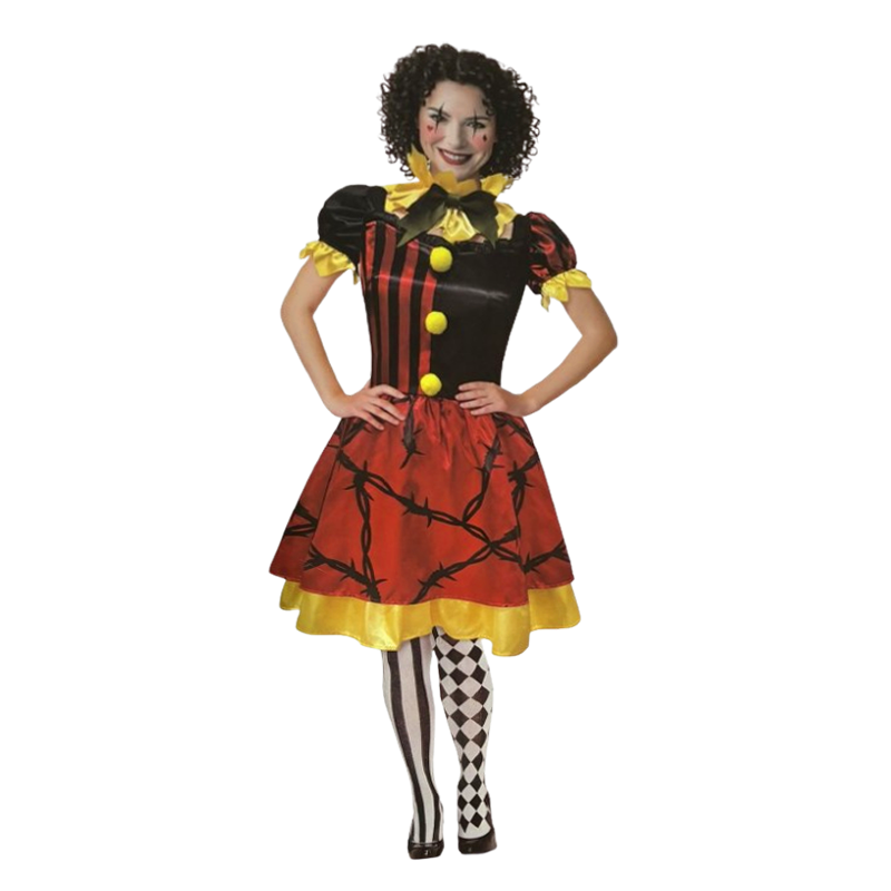 Women’s Dark Carnival Clown Costume
