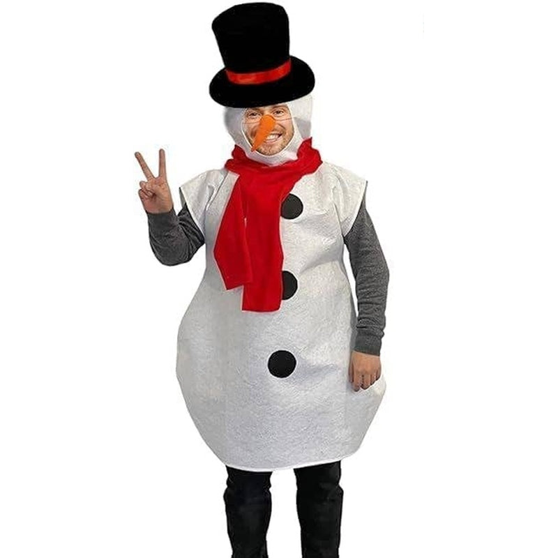 Snowman Costume for Adults