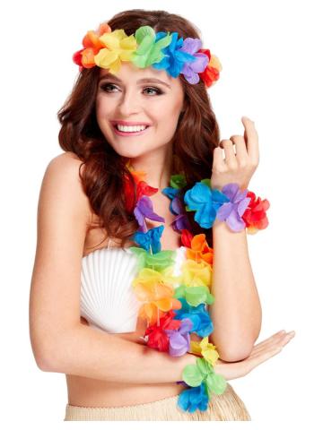 Rainbow Hawaiian Set