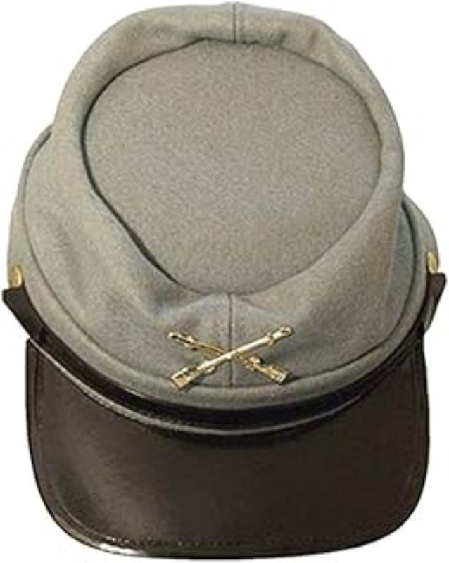 Wool Civil War Confederate Kepi