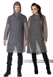 Chainmail Tunic and Cowl Adult L/XL