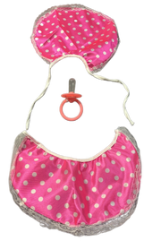 Pink Adult Baby Costume Accessory Kit