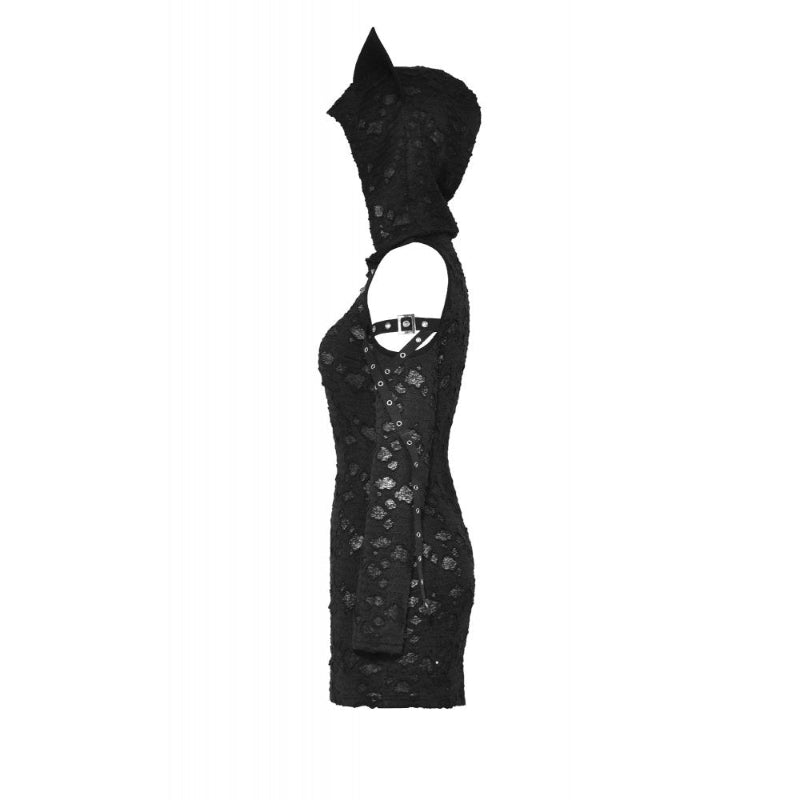 Punk Devil Cat Slim Dress Adult