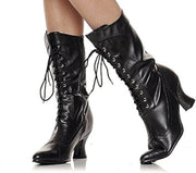 2.5" Heel Victorian Boot 253 - Amelia Black