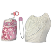 Pink Baby Adult Costume