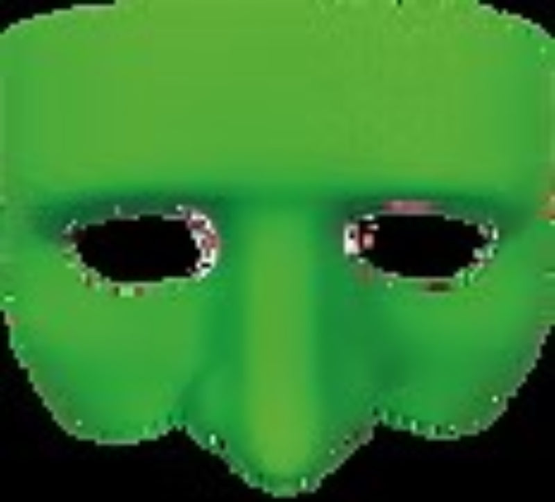Fluorescent Gonzo Half Mask