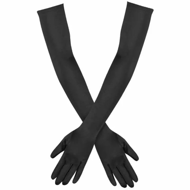 23 Inch Opera Length Satin Gloves