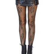 Occult Net Tights Adult Black