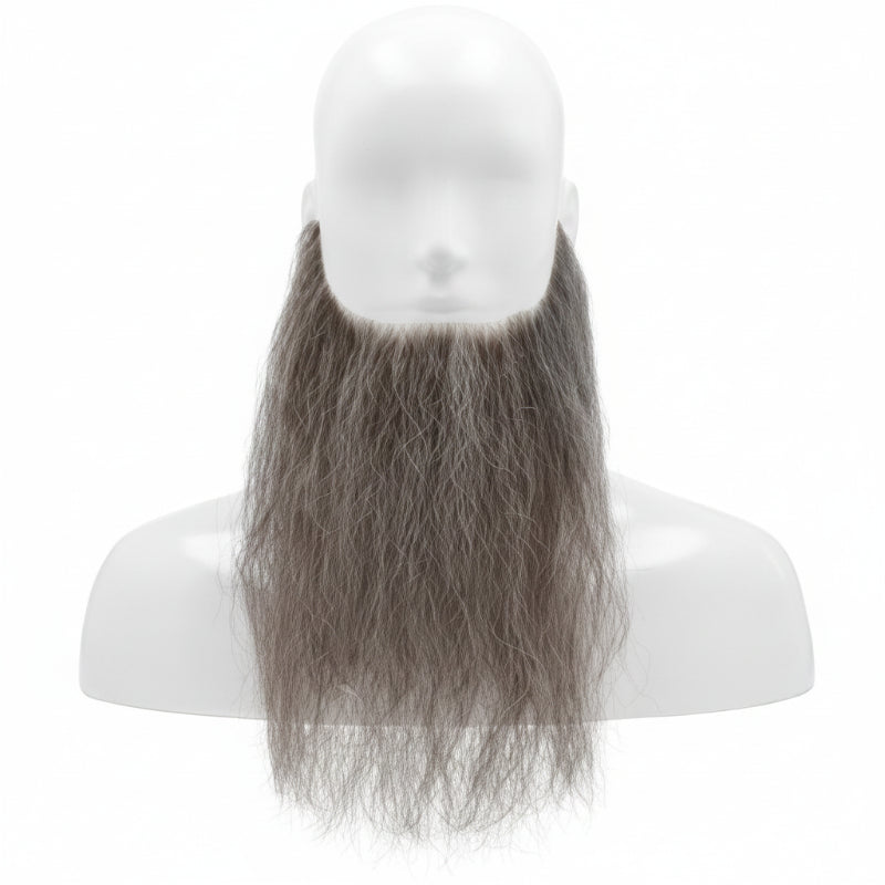Eight Inch Wavy Full Face Beard