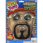 Hip Hop Rap Star Mustache & Beard