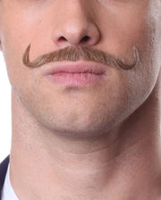 Economy Human Hair Debonair Mustache